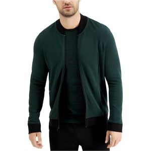 FINAL PRICE Alfani Men's Zip Front Sweater Jacket Cotton